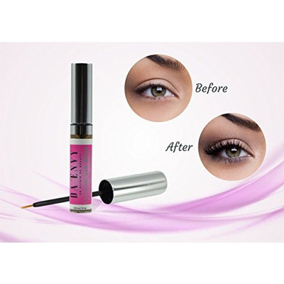 Eyelash & Eyebrow Growth Serum for Longer Healthier Thicker Lashes in 60 Days! Non-irritation Treatment With Conditioner Enhances Regrowth + Boost Sparse Thinning & Over Plucked Brows