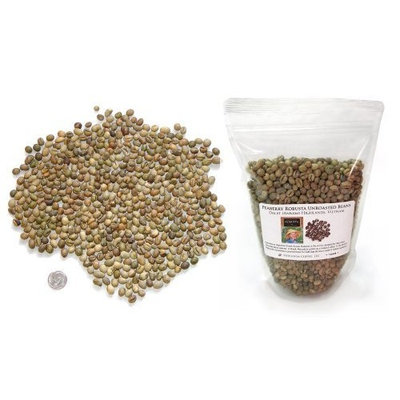 Dalat Peaberry Robusta Unroasted Green Coffee Beans, 3 Pounds