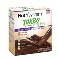 Nutrisystem Turbo Shake, Chocolate Shake Mix, 5CT