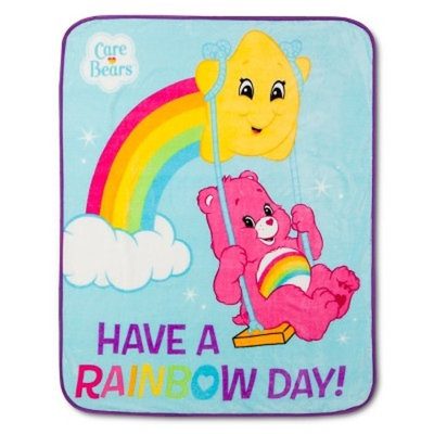 Care Bears® Throw (50X60) - Blue