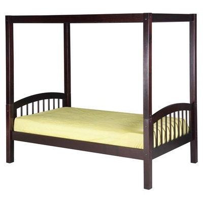 Camaflexi Arch Spindle Headboard Canopy Bed