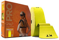 KT Tape 10 in. Pro Precut English Sports Jumbo Tape Roll Yellow