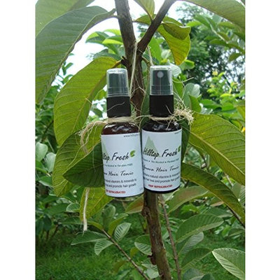 Hair loss treatment - 2 oz - ORGANIC - extracts of guava - No Side Effects - Natural vitamins and minerals stop hair loss & re-grows hair!