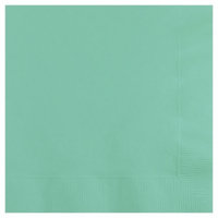 50ct Fresh Mint Green Cocktail Beverage Napkins