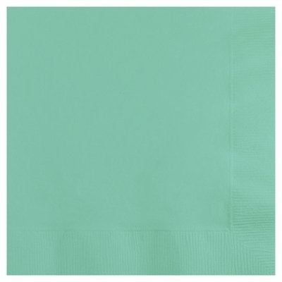 50ct Fresh Mint Green Cocktail Beverage Napkins