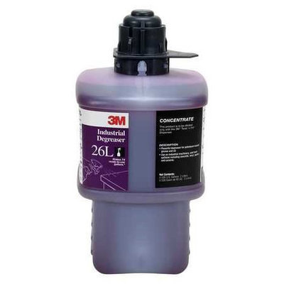 3M Industrial Degreaser (Size 2L, Red). Model: 26L