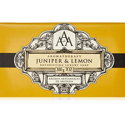 AAA Aromatherapy Juniper & Lemon Triple Milled Soap 200g / 7oz