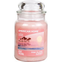 American Home by Yankee Candle Pink Island Sunset, 19 oz Large Jar Candle