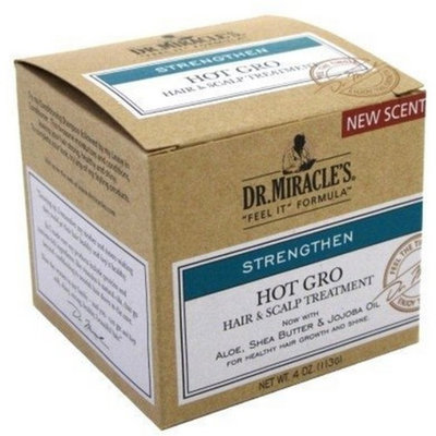 Dr. Miracle's Strengthen Hot Hair & Scalp Treatment, 4 oz