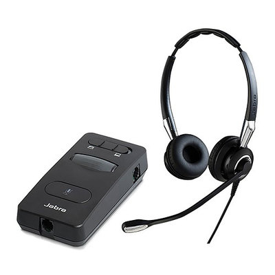 Jabra BIZ 2400 II Duo UNC with Link 860 Amp Duo QD Headset