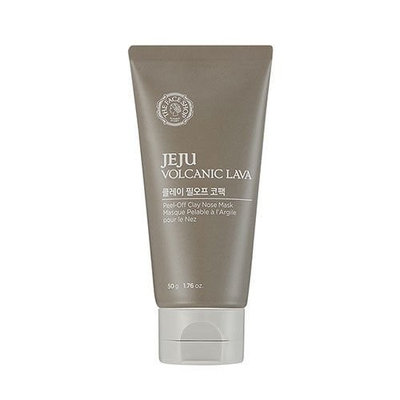 The Face Shop Jeju Volcanic PEEL-OFF CLAY NOSE MASK 50g Nose Blackhead Pack