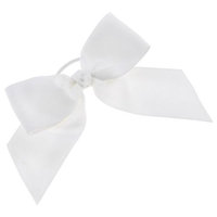 Soffe Large White Bow Scrunch