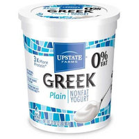 Upstate Farms Greek Nonfat Blended Plain Yogurt, 32 Ounce - 6 per case.