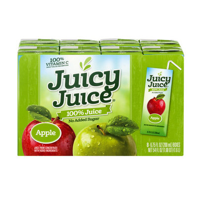 (32 Juice Boxes)Juicy Juice Apple, 6.75 Oz-$0.05/Oz