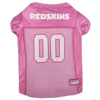 NFL Pets First Pink Pet Football Jersey - Washington Redskins
