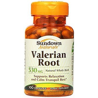 Sundown Naturals Valerian Root Capsules 100 Count per Bottle (11 Pack)