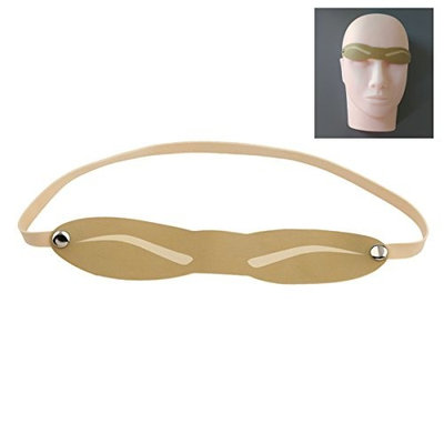Guapa 5Pcs Practice Eyebrow Skin Model on Head for Permanent Makeup Eyebrow Training Skin
