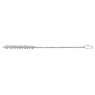 TOUGH GUY 1YTE6 Pipe Brush, Polyester, White,12 In. OAL
