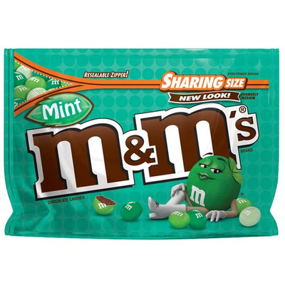 M & M's Dark Chocolate Mint Candies, 9.6 oz