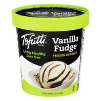 Tofutti Brands Inc Tofutti Dairy Free Vanilla Fudge Frozen Dessert, 1.0 PT