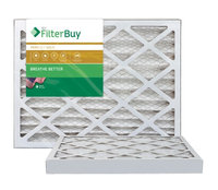 AFB Gold MERV 11 11.25x11.25x2 Pleated AC Furnace Air Filter. Filters. 100% produced in the USA. (Pack of 2)