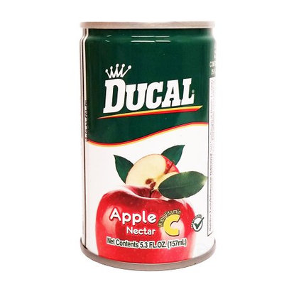 Ducal Apple juice 5.3 oz fl - Jugo de Manzana (Pack of 36)