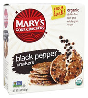 Mary's Gone Crackers - Organic Crackers Black Pepper - 6.5 oz (pack of 3)