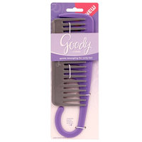 Goody GOCURL Gentle Detangling for Curly Hair Wide Tooth Comb Set with Hook for Shower