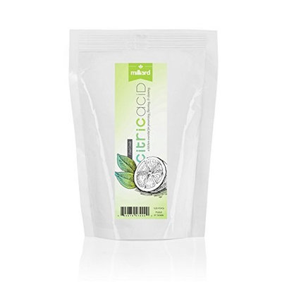 Milliard Citric Acid 1 Pound - 100% Pure Food Grade NON-GMO Project VERIFIED (1 Pound)