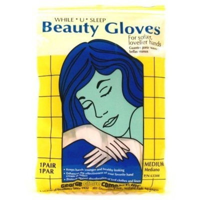 Beauty Gloves (Cotton) Reg/Med (12 Pieces)
