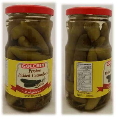 Packed For Ofd GOLCHIN TABRIZ PICKLED CUCUMBERS