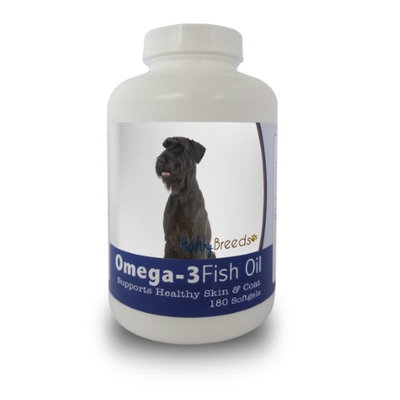 Healthy Breeds 840235141525 Giant Schnauzer Omega-3 Fish Oil Softgels 180 Count