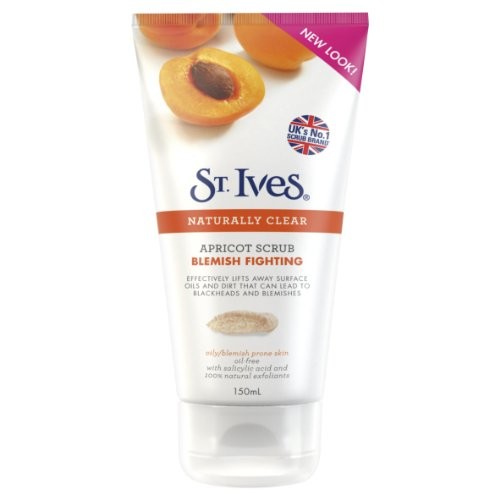 St. Ives Blemish Fighting Apricot Facial Scrub 150ml Pack of 3