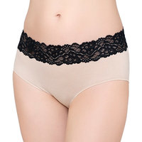 Panty Seamless Hipster w/Lace