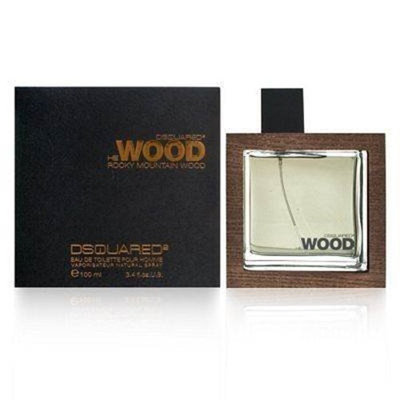 Dsquared2 He Wood Rocky Mountain Eau de Toilette Spray for Men, 3.4 Ounce [3.4 oz / 100 ml