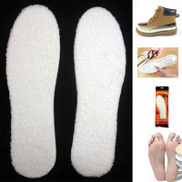 Alltopbargains Pair Winter Boot Shoe Warm Thermal Insole Fleece Foam Men Women Foot Insert Pads