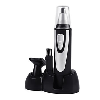 Tyhbelle 2 in 1 Nose and Ear Hair Trimmer Kit with Tray nose hair trimmer clippers rechargeable for men