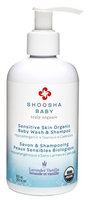Shoosha - Sensitive Skin Organic Babywash & Shampoo Lavender Vanilla - 8.5 oz.(pack of 6)