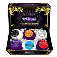 #1 Bath Bombs Gift Set - Organic Shea & Coco Butter to Moisturize Dry Skin, Spa Kit Bath Pearls & Flakes - Perfect Birthday Gift, Anniversary Gift or Mother Day Gift by Diamond Driven (6 pack 5.4 oz) : Beauty