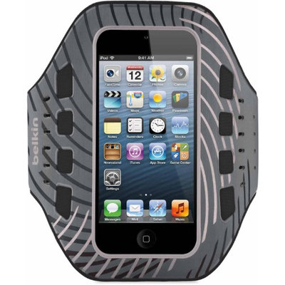 Belkin - Pro Fit Deluxe Armband Case for 5th-Generation Apple iPod touch - Black