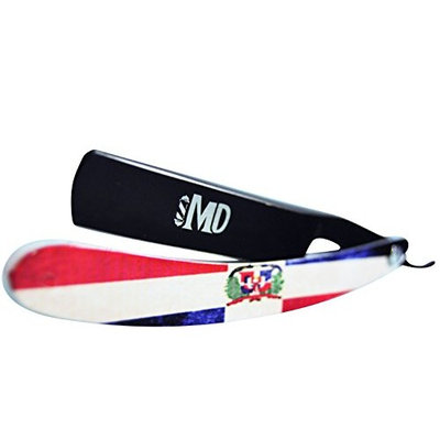 ~SHAVE READY~ MD Dominican Republic Straight Razor (Black): Beauty