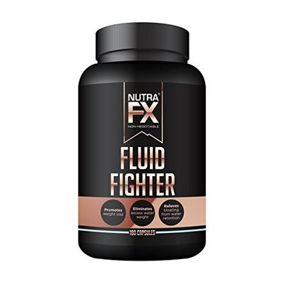 NUTRAFX Water Weight Loss Pills – Powerful Potassium Citrate Formula (297 mg) – NON-GMO Herbal Diuretic Anti Water Retention Pills – 90 Capsules Fluid Fighter
