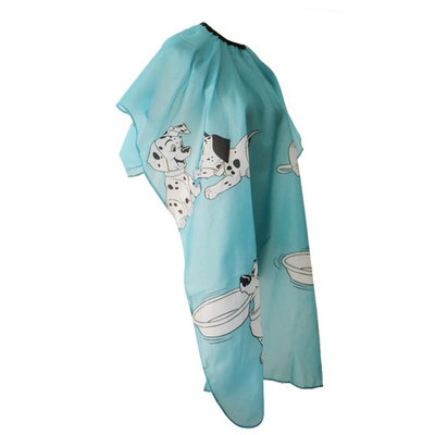 Homyl Kids Children Hair Cut Cape Gown Salon Hairdresser Dog Print Barber Cloth