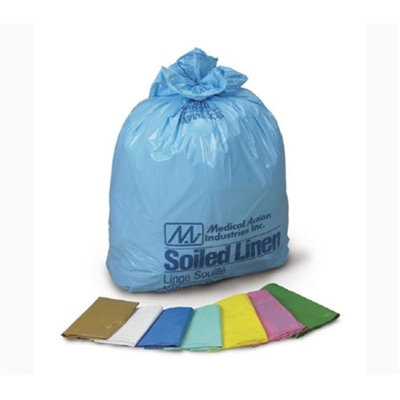 Medegen Medical MAI 170M 38 x 45 in. Laundry & Linen Bags Yellow & Red - 250 per Case