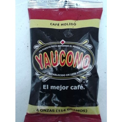 Cafe Yaucono 4 Ounces Ground Coffee Sample Bag from Puerto Rico