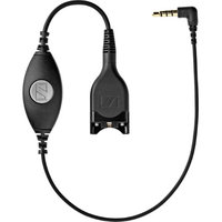 Sennheiser CMB 01 Ctrl - Adapterkabel mit Rufannahme-Taste und 3,5mm Klinkenstecker