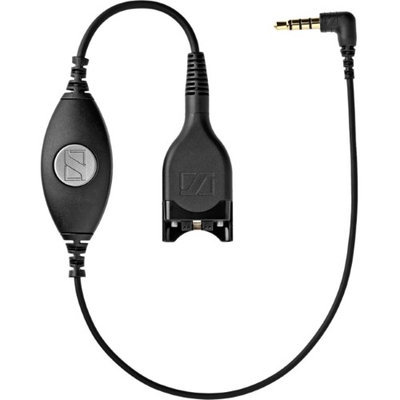 Sennheiser CMB 01 Ctrl - Adapterkabel mit Rufannahme-Taste und 3,5mm Klinkenstecker