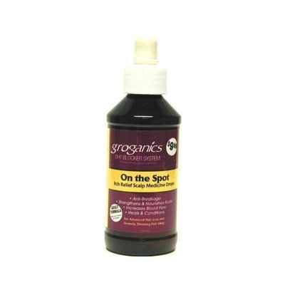 Groganics On the Spot Itch Relief Drops 4 oz. (Case of 6)
