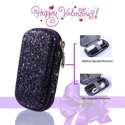 Multifunction Hard EVA Travel Case for Battery/Rechargeable Finishing Touch Flawless Women's Painleses Hair Remover as seen on TV Easy to Carry Protective Case for Nose Ear Hair Trimmer/Lipstick