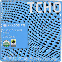 TCHO Organic Milk Chocolate Classic Caramel -- 2.5 oz